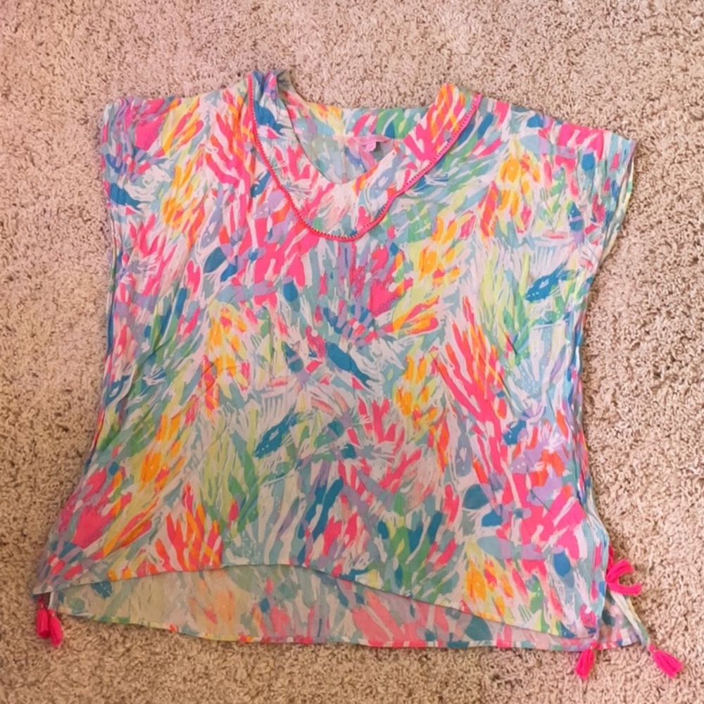 Lilly Pulitzer colorful Women's coverup
